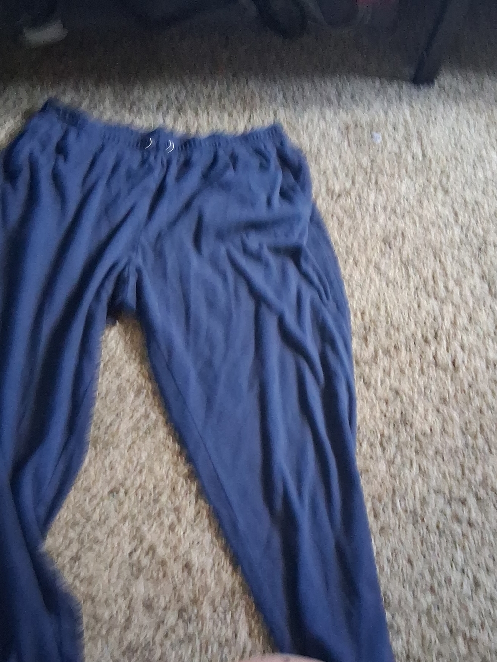 healthtex Navy Blue Elastic Waist Lounge Pants